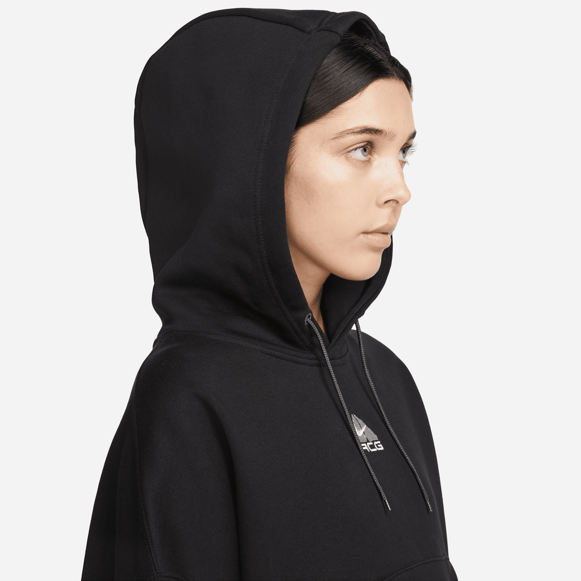 WMNS ACG THERMA FIT HOODIE - BLACK