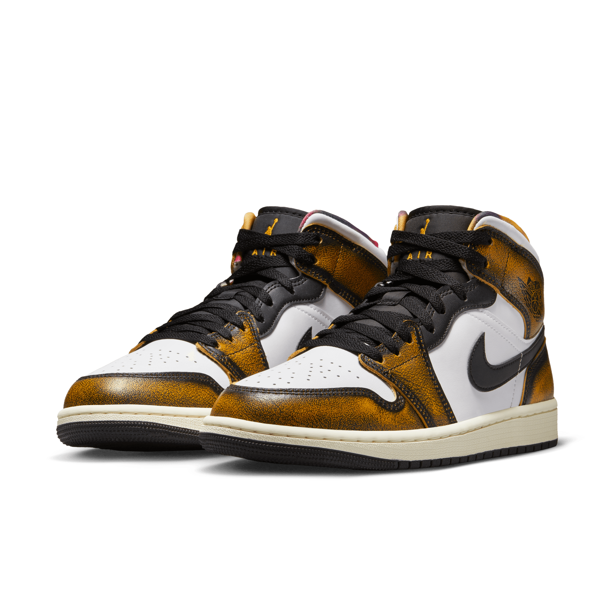 AIR JORDAN 1 MID SE "WEAR-AWAY TAXI"