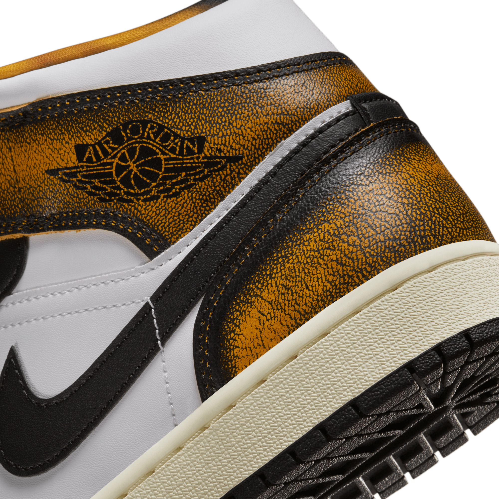 AIR JORDAN 1 MID SE "WEAR-AWAY TAXI"