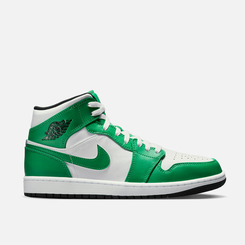 JORDAN 1 MID "LUCKY GREEN"