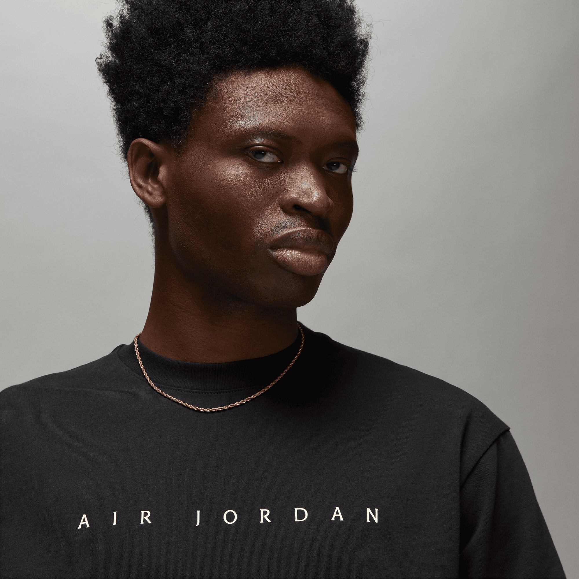 UNION LA X JORDAN S/S T-SHIRT - BLACK / COCONUT MILK