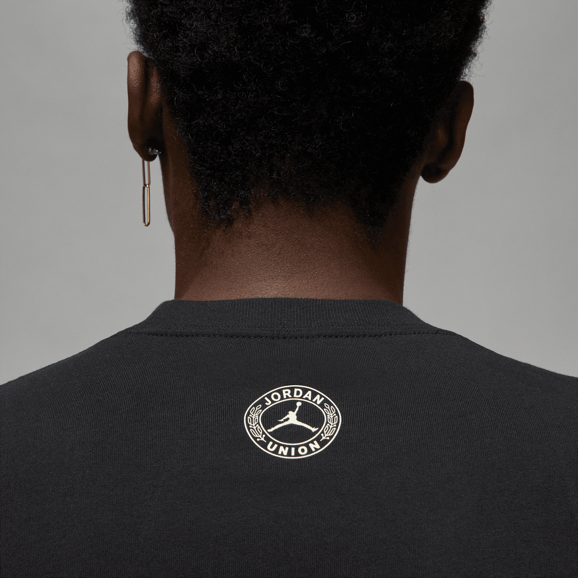 UNION LA X JORDAN S/S T-SHIRT - BLACK / COCONUT MILK