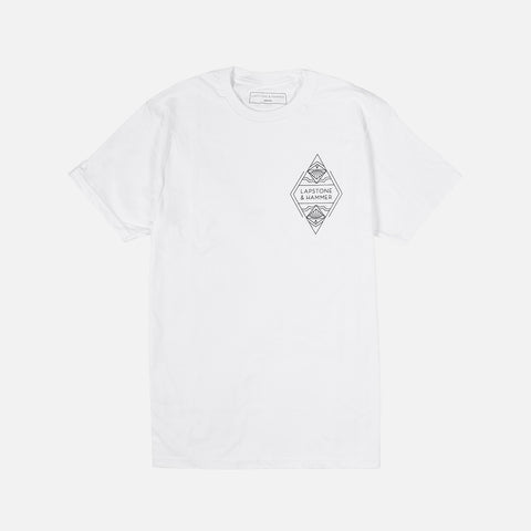 DIAMOND TEE - WHITE