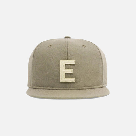 NEW ERA X FEAR OF GOD ESSENTIALS WOOL E HAT - TAN