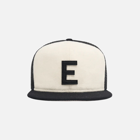 NEW ERA X FEAR OF GOD ESSENTIALS WOOL E HAT - CREAM / BLACK