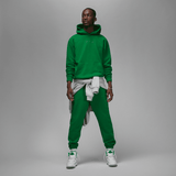 JORDAN WORDMARK MEN`S FLEECE HOODIE - GREEN