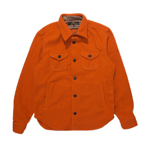 NEP WOOL OVERSHIRT - ORANGE