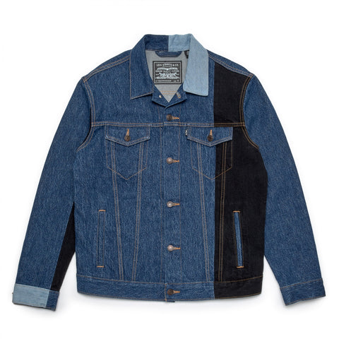 GOSHA X LEVIS JACKET PATCHWORK - DENIM