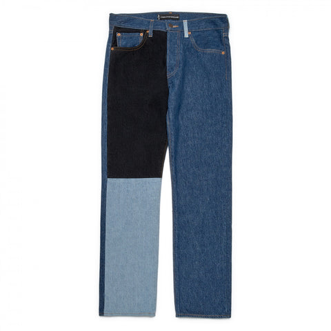 GOSHA X LEVIS JEANS PATCHWORK - NAVY