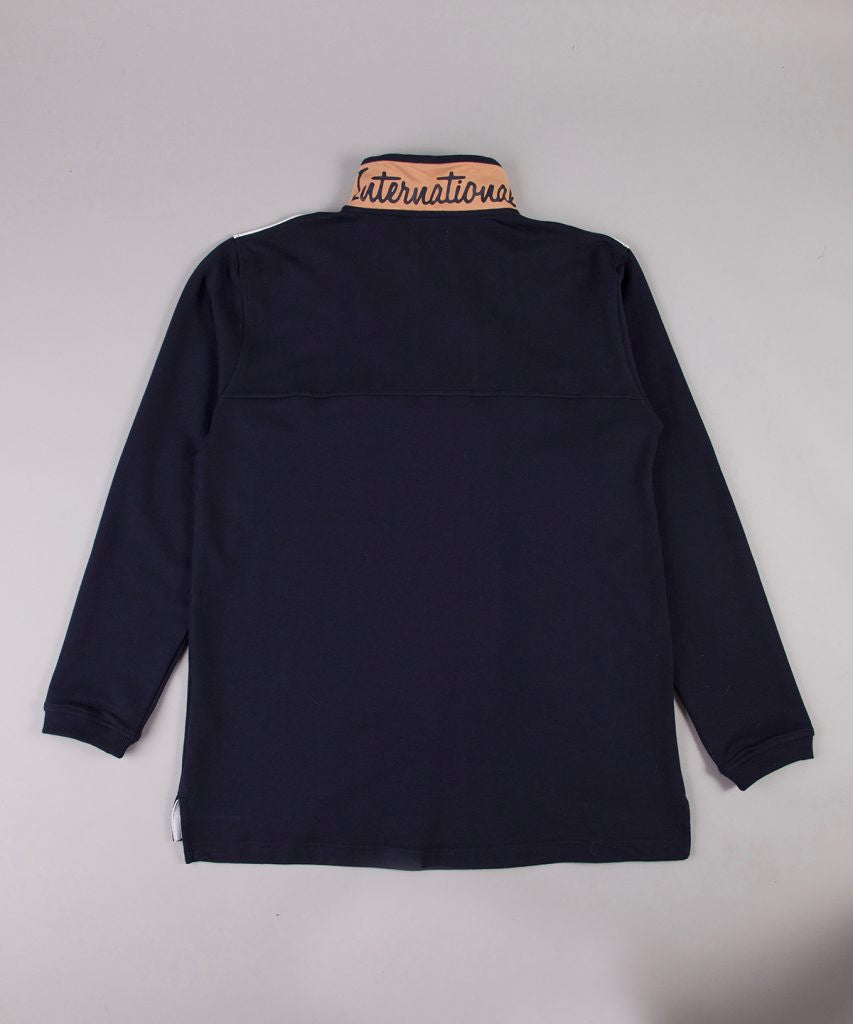 PULLOVER - NAVY / WHITE / PEACH