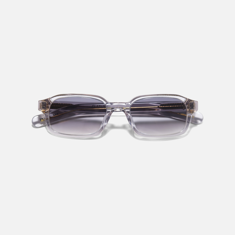 HANKY - CRYSTAL GREY / SMOKE GRADIENT LENS