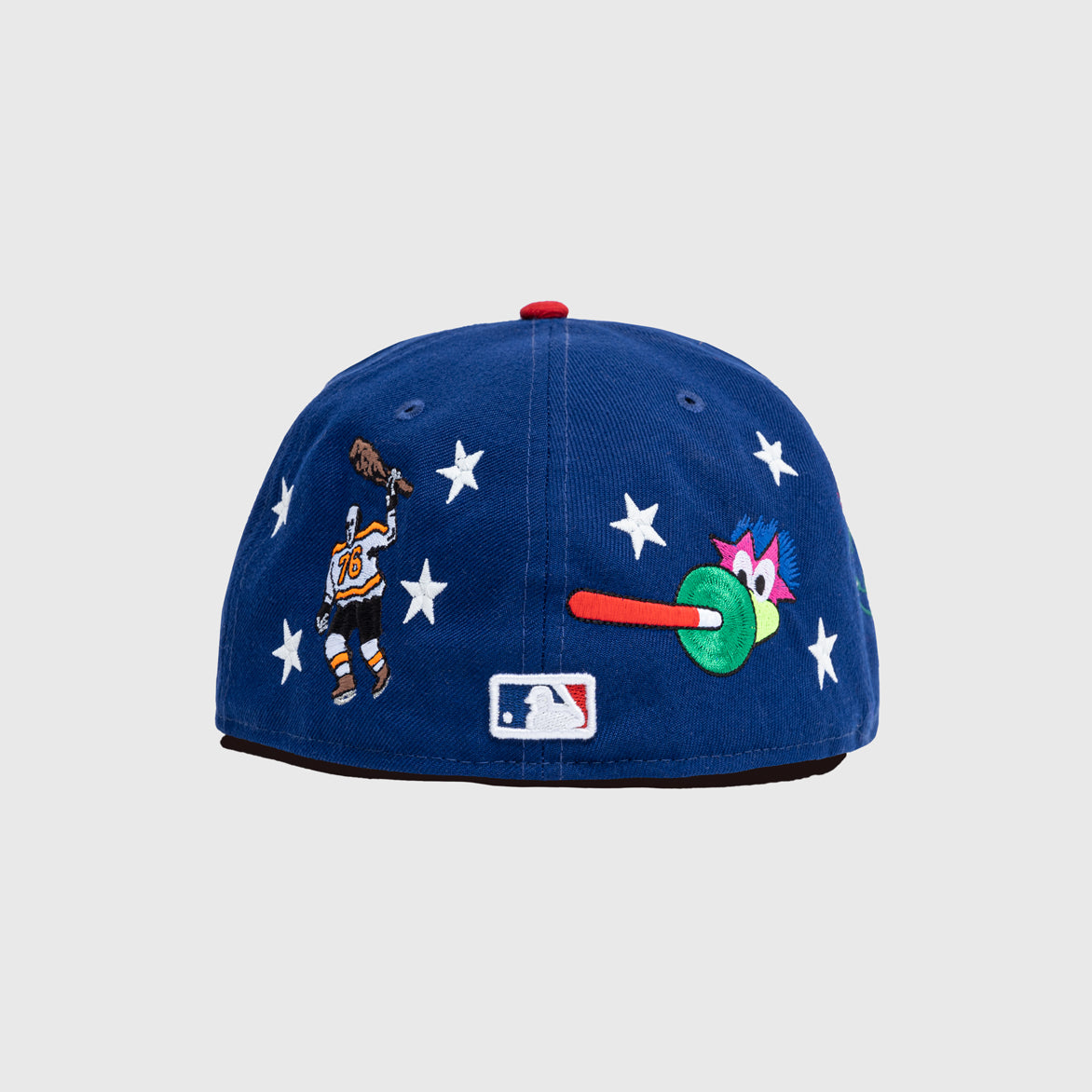 ARENA X 76ERS NEW ERA 5950 HAT - BLUE