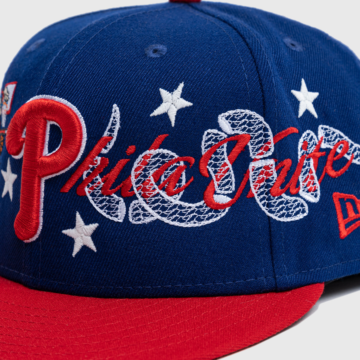 ARENA X 76ERS NEW ERA 5950 HAT - BLUE