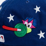 ARENA X 76ERS NEW ERA 5950 HAT - BLUE
