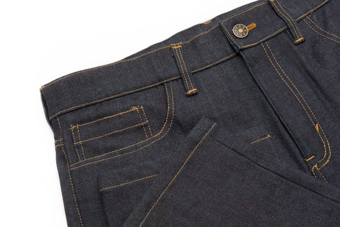 L&H x G+R 13 OZ JAPANESE TECH TAPERED - INDIGO