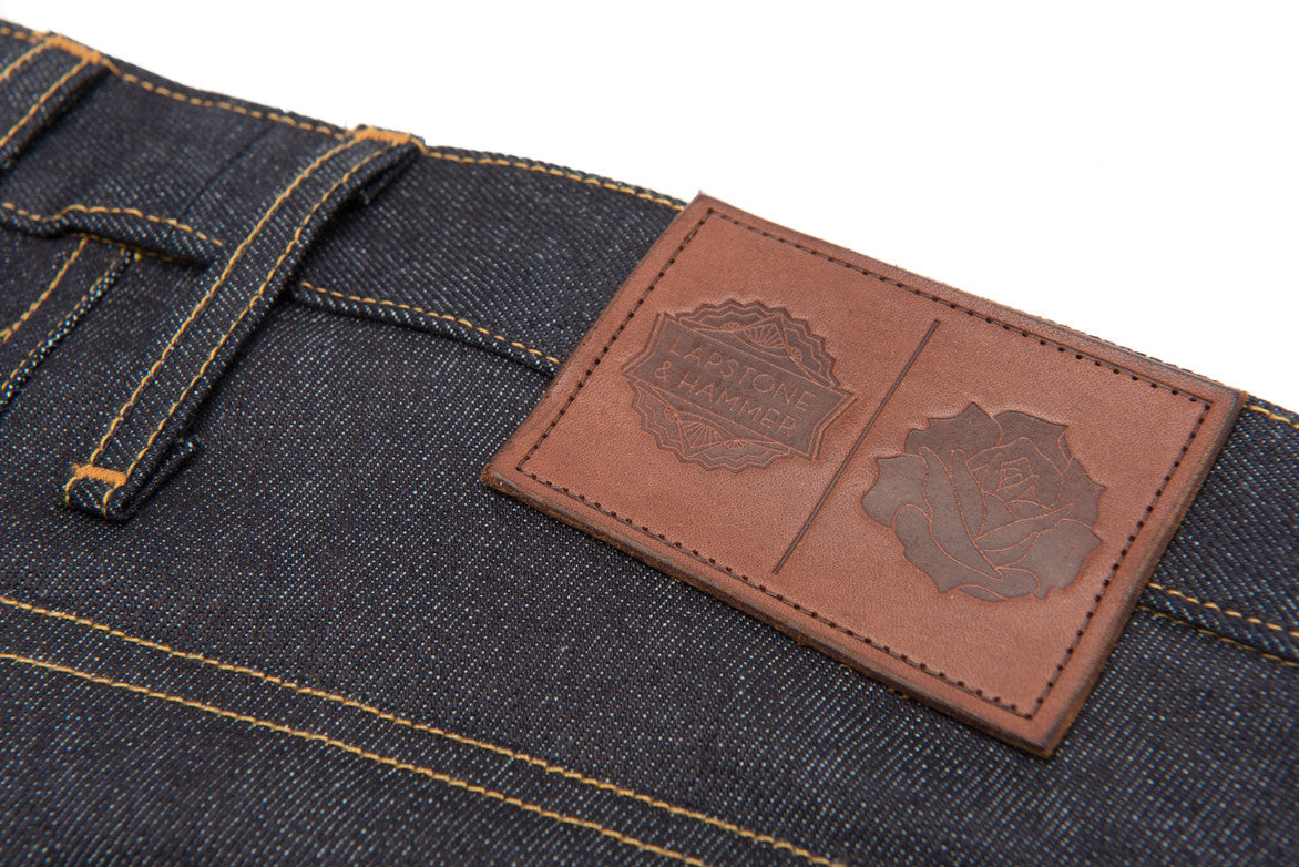 L&H x G+R 13 OZ JAPANESE TECH STRAIGHT - INDIGO