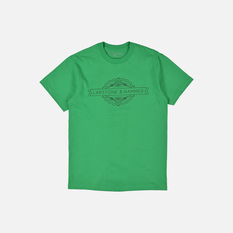 LH MAIN LOGO TEE - KELLY GREEN