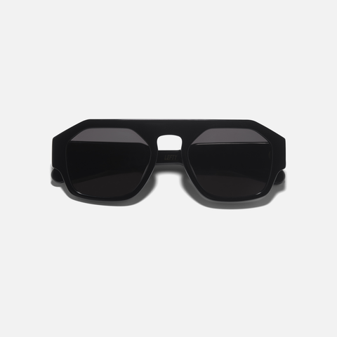 LEFTY - SOLID BLACK/ BLACK LENS