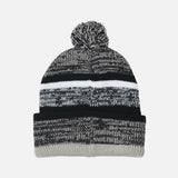 FLY EAGLES FLY NORTHWARD CUFF KNIT HAT - BLACK / WHITE / KELLY GREEN