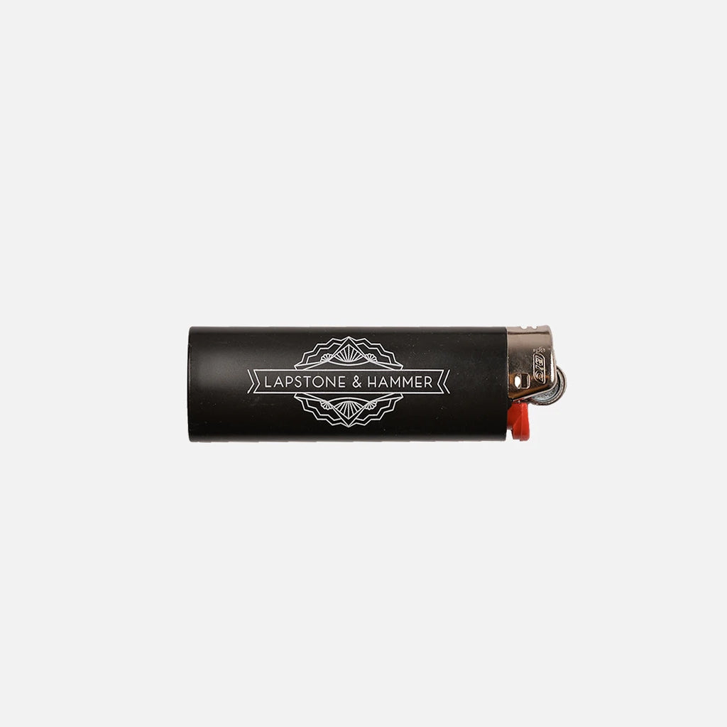 LAPSTONE & HAMMER LOGO LIGHTER - BLACK