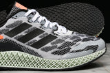 4D RUN 1.0 - CLOUD WHITE / CORE BLACK / SIGNAL CORAL