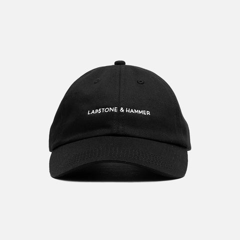 SIGNATURE DAD HAT - BLACK