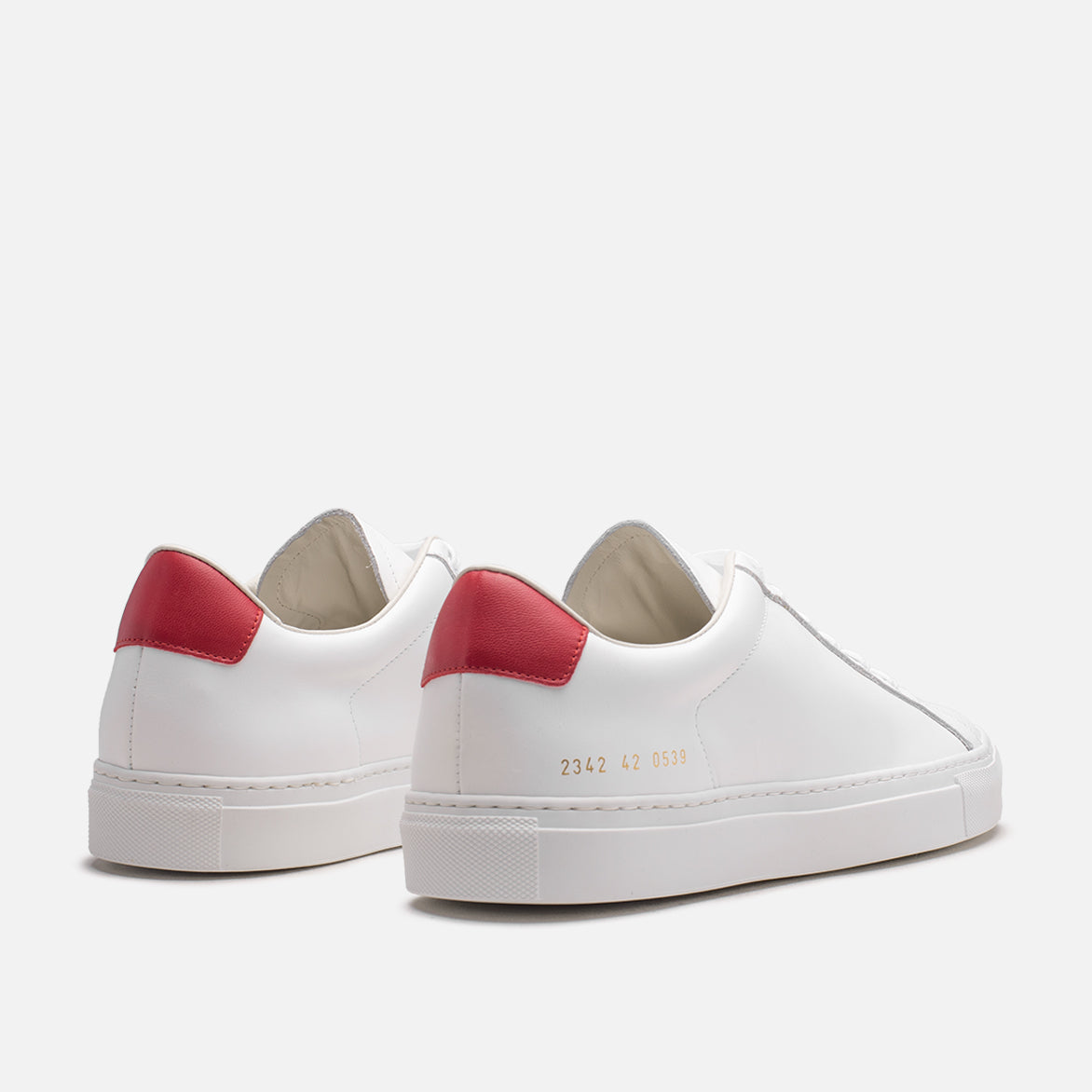 RETRO LOW - White / Red