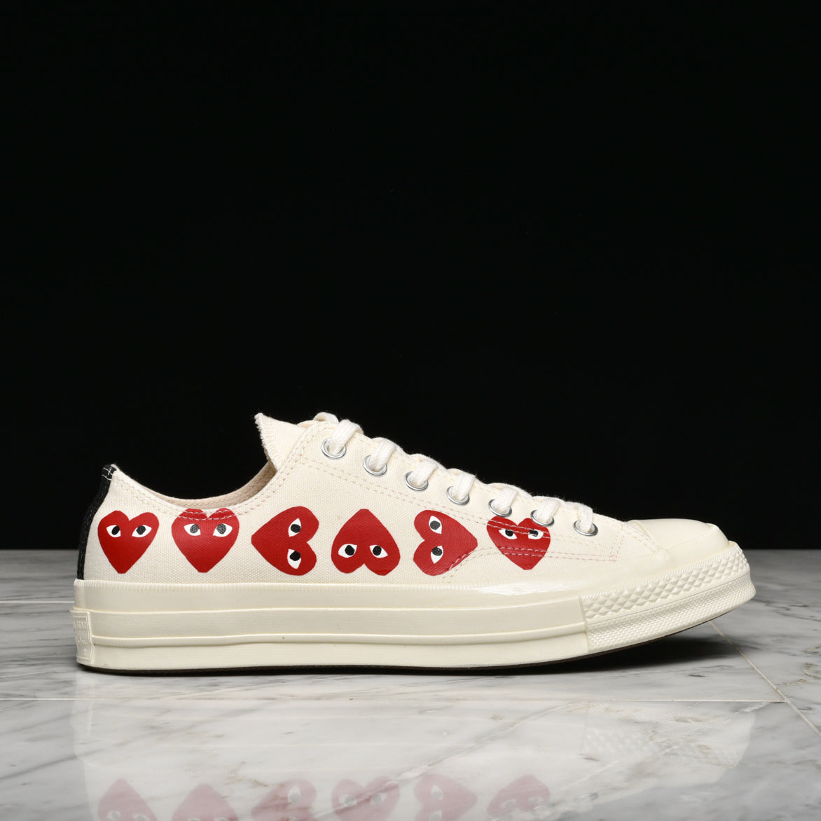 Comme des garcons multi heart shoes Clearance