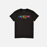 LH COLOR-BLOCK TEE - BLACK / MULTI