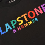 LH COLOR-BLOCK TEE - BLACK / MULTI