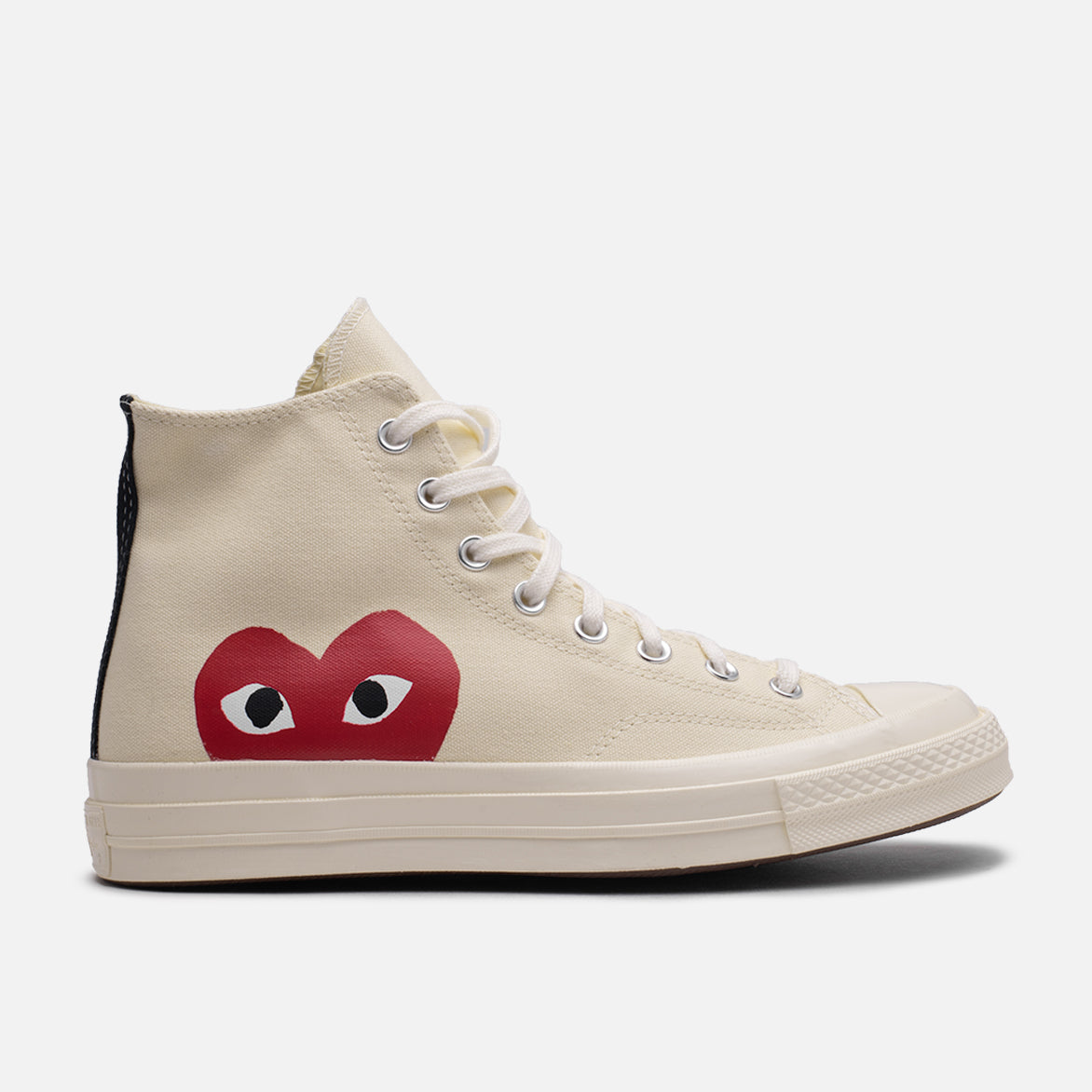 CDG x CONVERSE CHUCK TAYLOR ALL '70 HI - WHITE | lapstoneandhammer.com