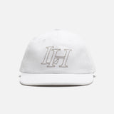 LH CORDUROY 6 PANEL HAT - WHITE / SAND
