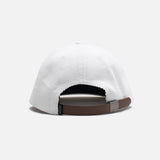 LH CORDUROY 6 PANEL HAT - WHITE / SAND