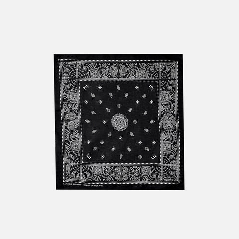 LAPSTONE MEDALLION DECO BANDANA - BLACK