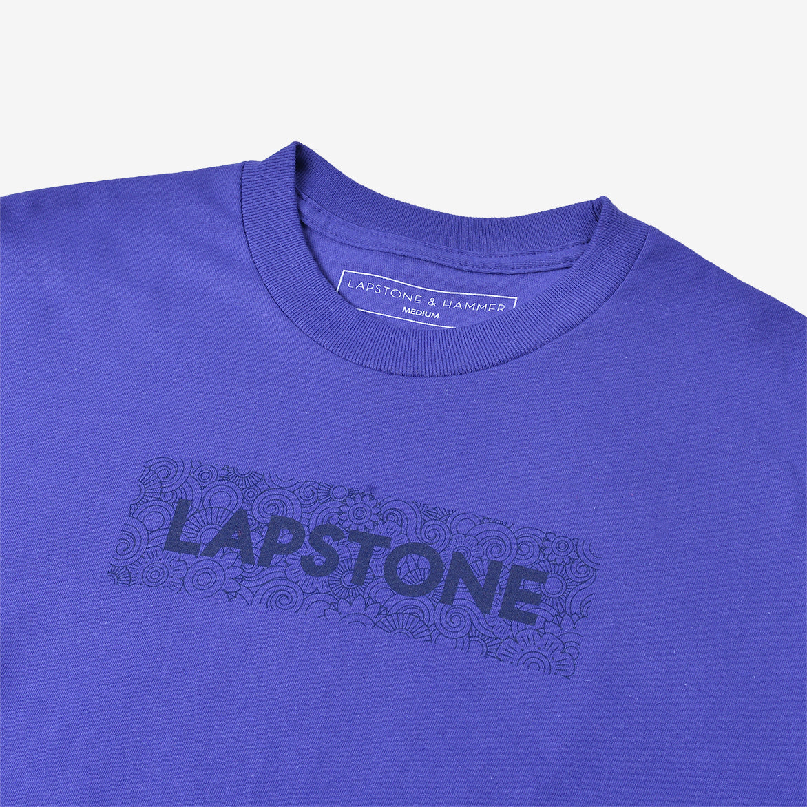 LAPSTONE DECO BOX TEE - COBALT