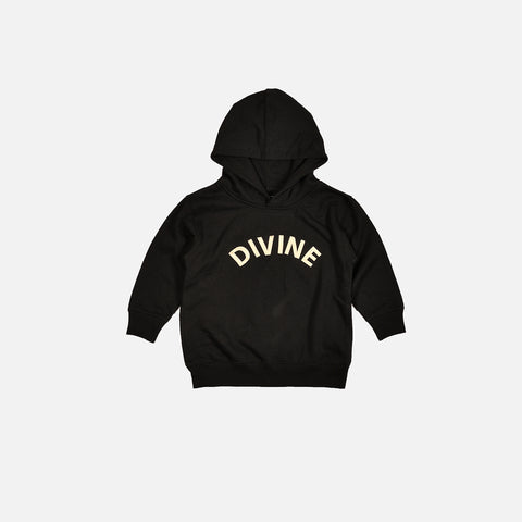 DIVINE TODDLER HOODIE - BLACK