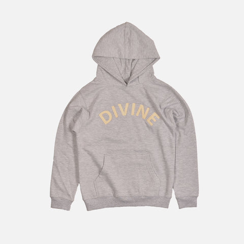 DIVINE YOUTH HOODIE - GREY