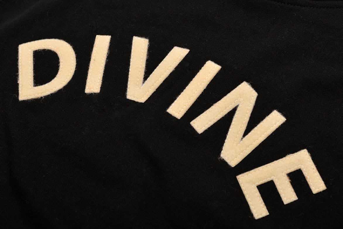 DIVINE YOUTH HOODIE - BLACK