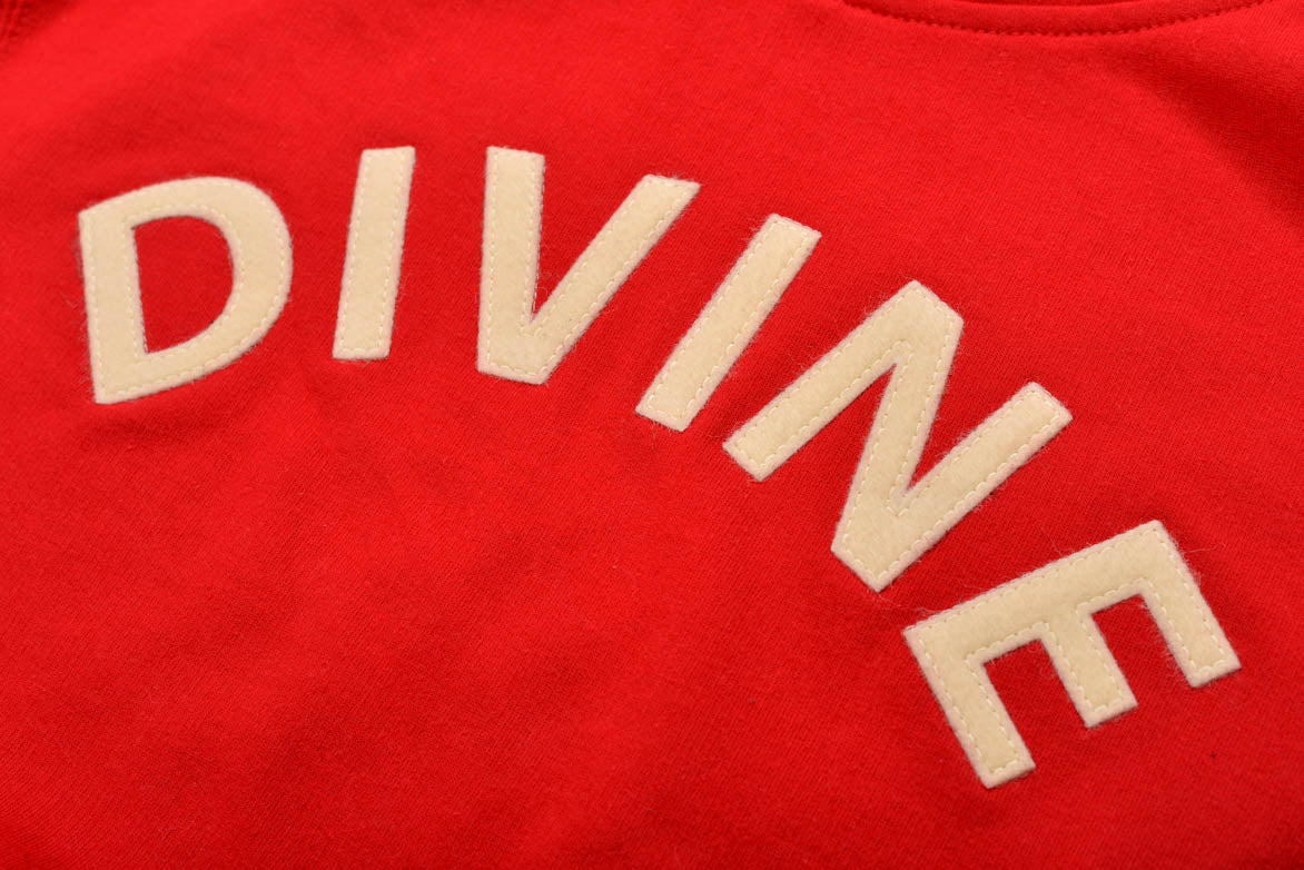 DIVINE YOUTH HOODIE - RED