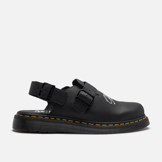 PLEASURES X DR. MARTENS JORGE MULE - BLACK