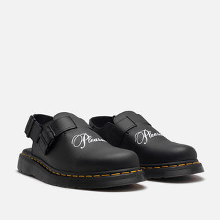 PLEASURES X DR. MARTENS JORGE MULE - BLACK