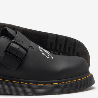 PLEASURES X DR. MARTENS JORGE MULE - BLACK