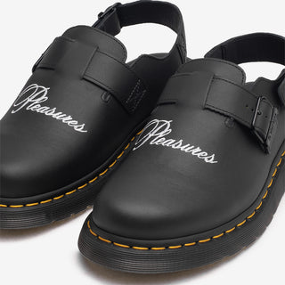 PLEASURES X DR. MARTENS JORGE MULE - BLACK