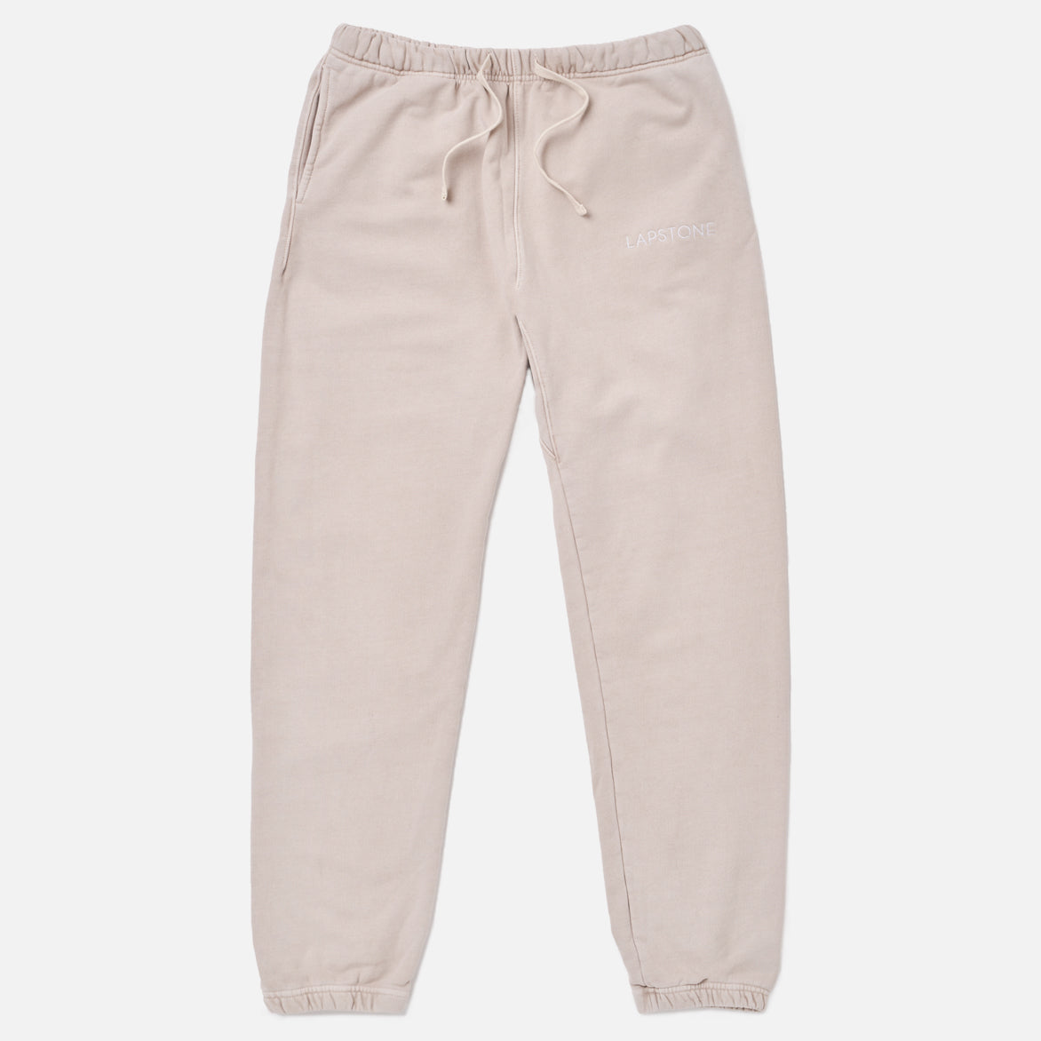 LAPSTONE SIGNATURE SWEATPANT - ANTIQUE WHITE