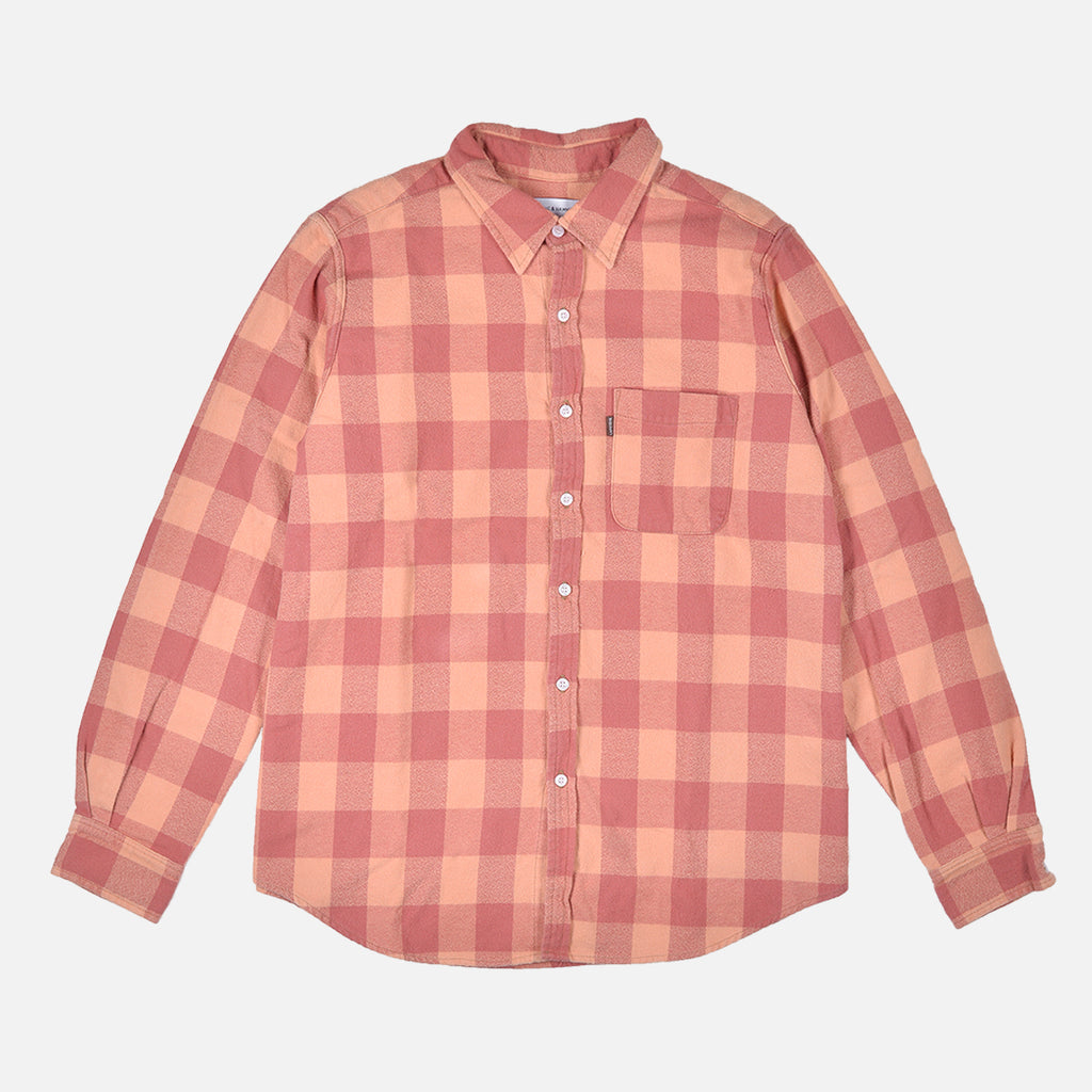 Rust Color Flannel VINTAGE WASH BUFFALO CHECK FLANNEL - RUST – lapstoneandhammer.com