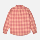 VINTAGE WASH BUFFALO CHECK FLANNEL - RUST