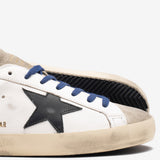 SUPER-STAR LEATHER - WHITE / TAUPE