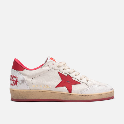 BALL STAR NAPPA - WHITE / RED