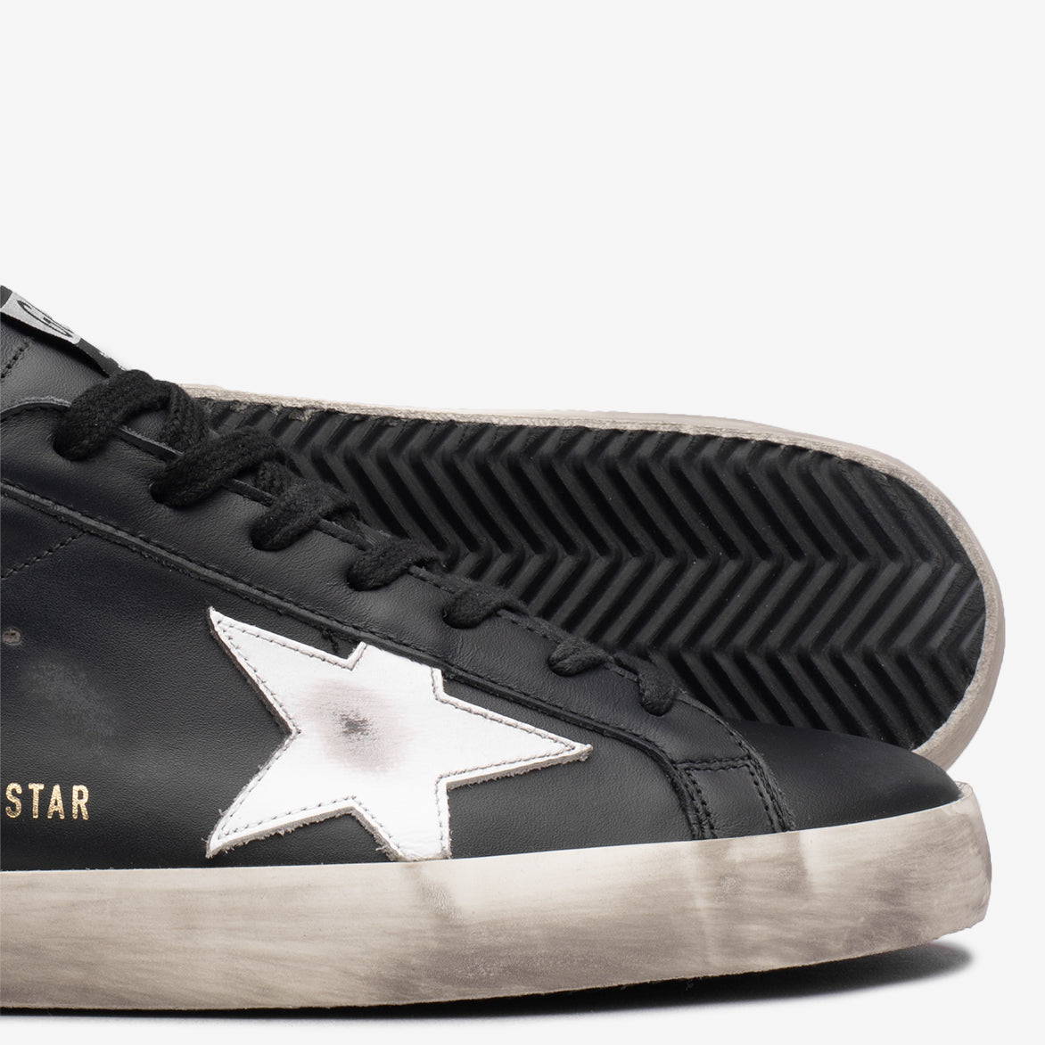 SUPERSTAR CLASSIC SHINY LEATHER - BLACK