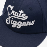 NEW YORK CRATE DIGGERS STRAPBACK HAT - NAVY